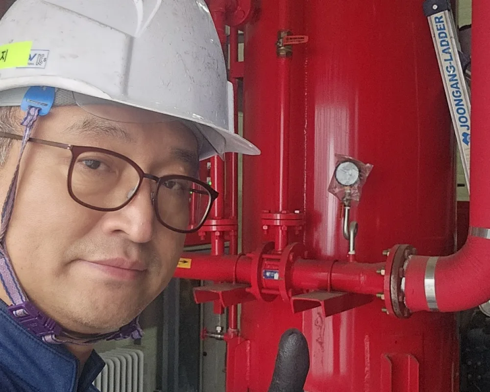 폼탱크 점검 현장 양주